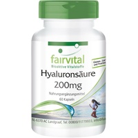Fairvital | Hyaluronsäure Kapseln 200mg - 60 Kapseln -