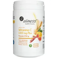 Aliness Vitamin C 1000 mg L-Ascorbinsäure-Pulver 250 g Aliness