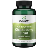 Swanson Chasteberry Fruit, 400 mg 120 Kapseln