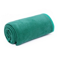 Bodhi Yogatuch Flow Towel L, petrol (NO Sweat Yoga