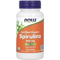 NOW Foods Spirulina 500 mg, 100 Tabletten