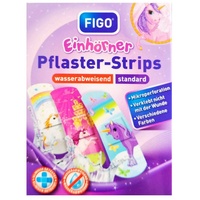 Figo Kinder-Pflaster Einhörner, 10 Stück)
