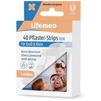 Lifemed Pflaster-Strips - Metallbox