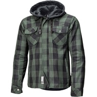 Held Lumberjack II Motorrad Textiljacke Schwarz/Grün - M
