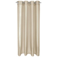 BestLivings Gardine Blickdicht Taupe 140x245cm Ösen - Taupe hell)