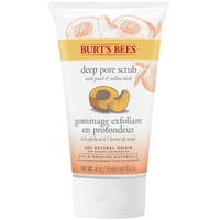 Burt's Bees Deep Pore Scrub Peach Willowbark 110 g