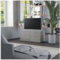 VidaXL TV-Schrank Betongrau 80x34x36 cm Holzwerkstoff