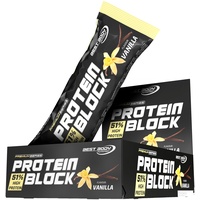 Best Body Hardcore Protein Block Vanille Riegel 15 x