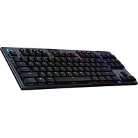 Logitech G915 TKL Carbon schwarz, LEDs RGB, GL Clicky,