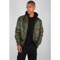 Alpha Industries Ma-1 D-tec Jacke Darkgreen / Black M
