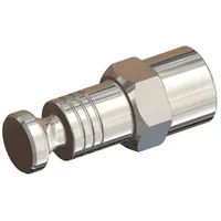 Croozer Click & Crooz Achsmutterkupplung XL 3/8"x26 silber 2021