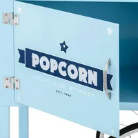 Royal Catering Wagen für Popcornmaschine - blau