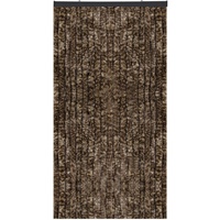 Arsvita Flauschvorhang 100x220 meliert beige - braun