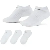 Nike Everyday Cushioned No-Show-Trainingssocken White/Black 46-50