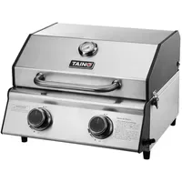 TAINO Platinum Compact Tischgrill Edelstahl