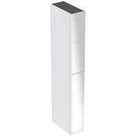 Geberit Acanto Hochschrank 500638012 22x173x47,6cm, Glas weiss - weiss