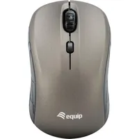 Equip Life kabellose optische Mini Maus grau, USB (245109)