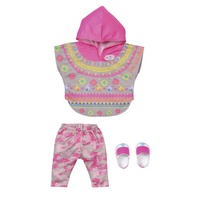 Zapf Creation BABY born Deluxe Trendy Poncho 43 cm