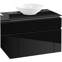 Villeroy & Boch Legato Waschtischunterschrank B60200PD 80x55x50cm, Black Matt