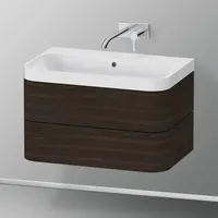 Duravit Happy D.2 Waschtisch mit Unterschrank, 2 Auszüge, HP4347N6969,
