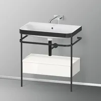 Duravit Happy D.2 Waschtisch mit Gestell, 1 Auszug, HP4742N2222,