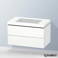 Duravit Vero Air Waschtisch mit L-Cube Waschtischunterschrank mit 2