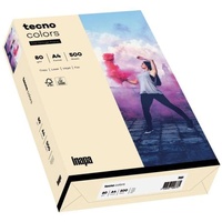 Inapa tecno colors A4 80 g/m2 500 Blatt hellchamois