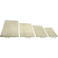 Kinzler Badematte Chenille Beige 60 x 100 cm