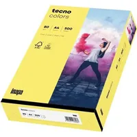 Inapa tecno colors A4 80 g/m2 500 Blatt mittelgelb