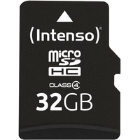 Intenso microSDHC 32 GB Class 4 + SD-Adapter