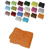 EXKLUSIV HEIMTEXTIL Duschtuch 70 x 140 cm orange 4