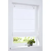 Kutti Raffrollo KUTTI "Metis" Gr. 3, weiß, B:80cm H:140cm,