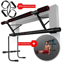 Kesser KESSER® 4in1 Premium Klimmzugstange inkl. DIP-Station & Power