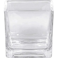 SANDRA RICH Vase, Glas 7,5x7,5x7,5cm klar (1 x, 7.5