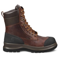 CARHARTT Detroit 8" S3 High Stiefel, - Dunkelbraun -