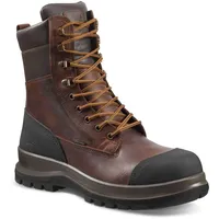 CARHARTT Detroit 8" S3 High Stiefel, - Dunkelbraun -