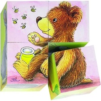 GoKi Würfelpuzzle Tierkinder (57056)