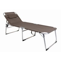 Mojawo XXL Gartenliege Taupe