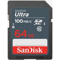SanDisk Ultra SDXC 64GB 100MB/s SDSDUNR-064G-GN3IN