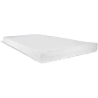 Homestyle4u 2006, Matratze 140x200 cm Komfortmatratze Rollmatratze Schaumstoff Weiß