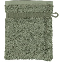 Rhomtuft Princess Waschhandschuh 16 x 22 cm olive