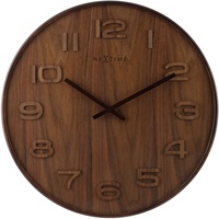 Nextime Wanduhr Wood Wood Big 3095BR