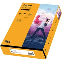 Inapa tecno colors A4 80 g/m2 500 Blatt mittelorange