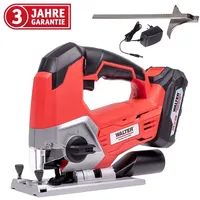 WALTER WERKZEUGE WALTER Akku Stichsäge 20V Pendelhub-Stichsäge – 1x