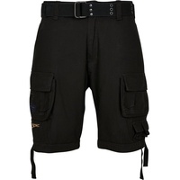 Brandit Textil Savage Vintage Kurze Hose Black M