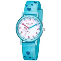 REGENT F 1208 29mm Textilgehäuse Blau Textilarmband Blau onesize