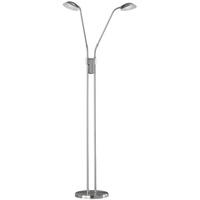 Fischer & Honsel Led-Stehleuchte Pool TW, zweiflammig, nickel