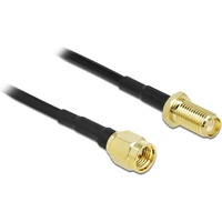 DeLock Antennenkabel SMA Stecker zu SMA Buchse LMR/CFD100 7,5