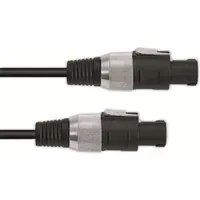 Omnitronic Lautsprecherkabel Speaker 2x1,5 10m sw