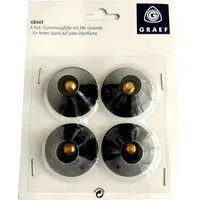 Graef Gummisaugfüße 4 St.